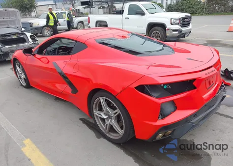 2025 Chevrolet Corvette Stingray Rwd 2Lt из США, поврежденный, VIN 1G1YB2D47S5100794